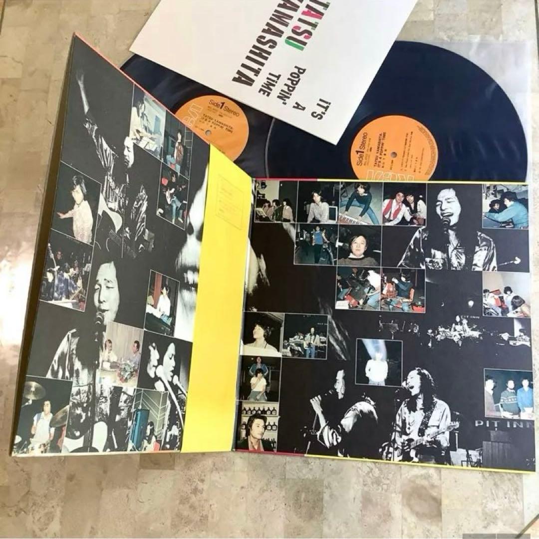 激レア! 新品同様! 山下達郎 1978年 オリジナル 初ライブ盤 2枚組