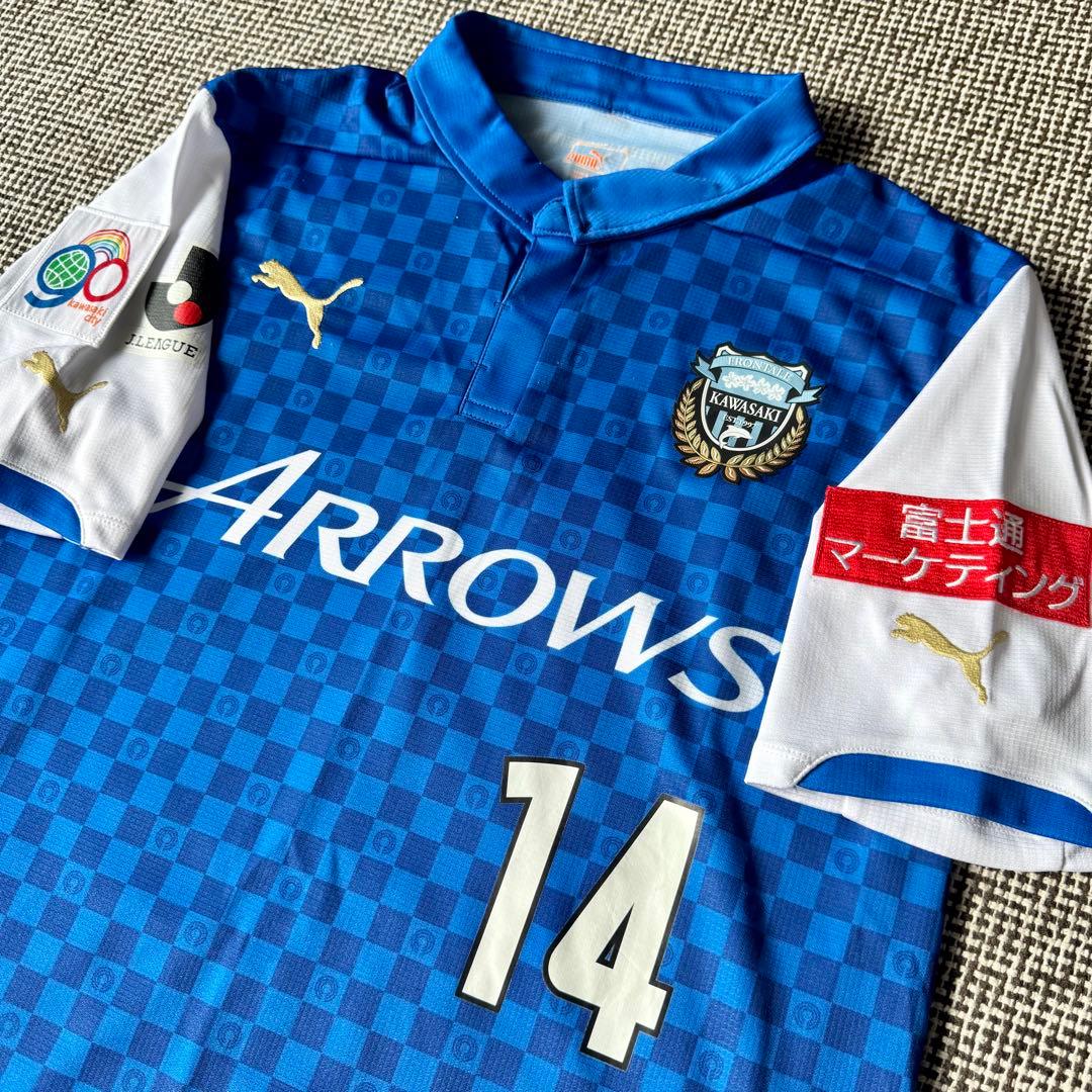 【直筆サイン入り】中村憲剛 ＃１４ 川崎フロンターレ／リミテッドモデル