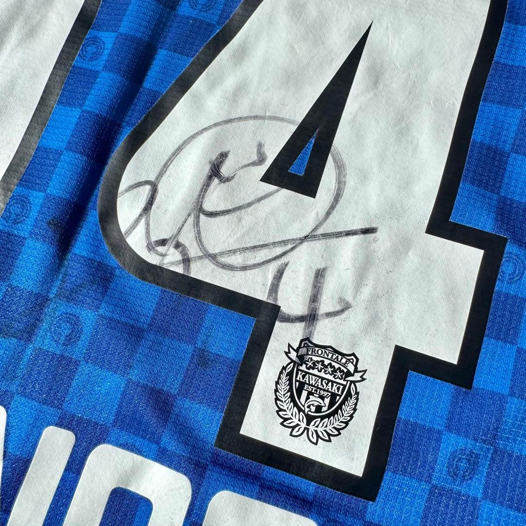 【直筆サイン入り】中村憲剛 ＃１４ 川崎フロンターレ／リミテッドモデル