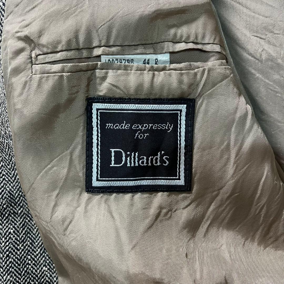 90s ラルフローレン ツイードジャケット シルク ウール ヘリンボーン 古着