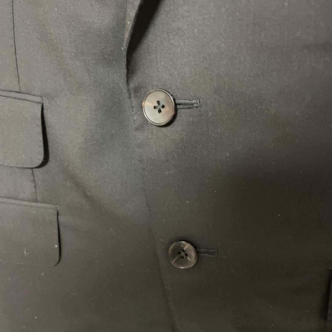 GUCCI グッチ ウール テーラードジャケット 48R ブラック 中古