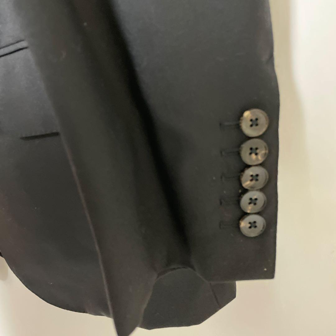 GUCCI グッチ ウール テーラードジャケット 48R ブラック 中古