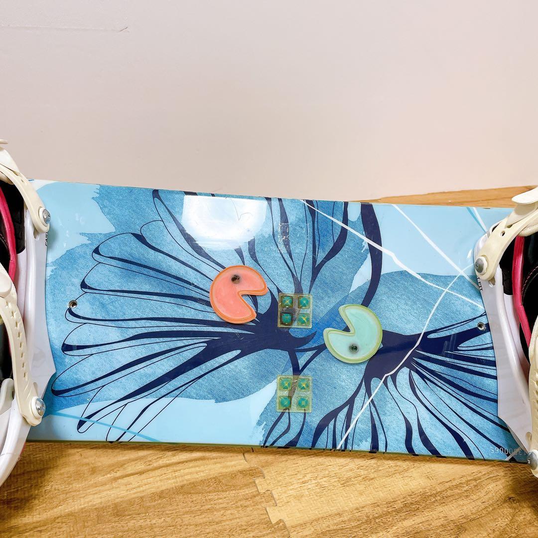 レディース　スノーボード　3点セット　BURTON バートン　サロモン　147