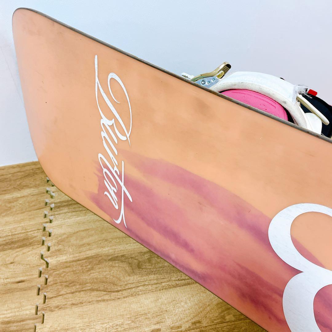 レディース　スノーボード　3点セット　BURTON バートン　サロモン　147