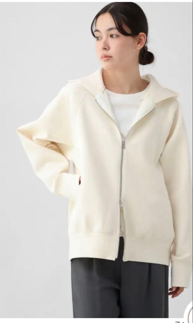 YORT 新作　ヤマダヤ 【ストレッチ】ダンボールダブルジップパーカー　新品