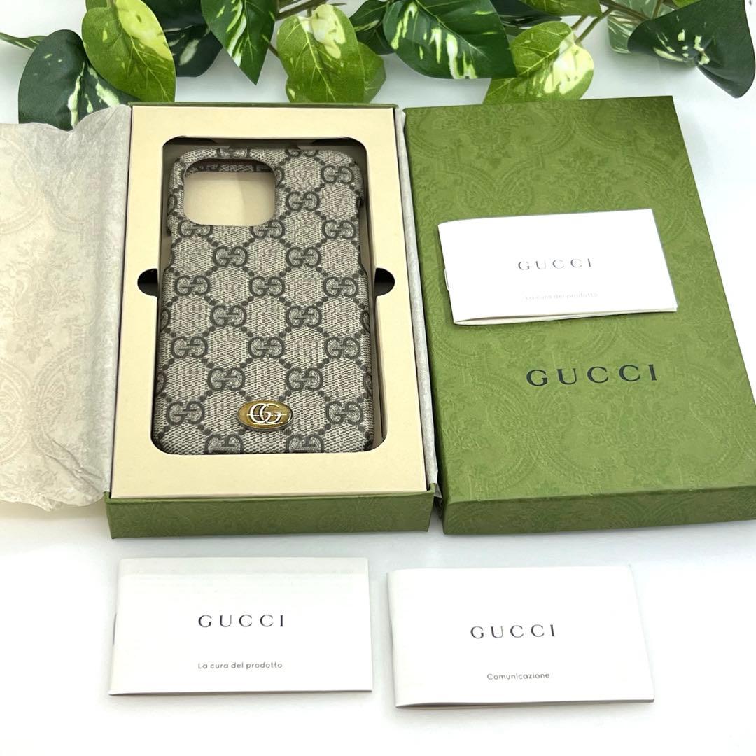 GUCCI iPhone14 Pro MAX スマホケース 05109.12