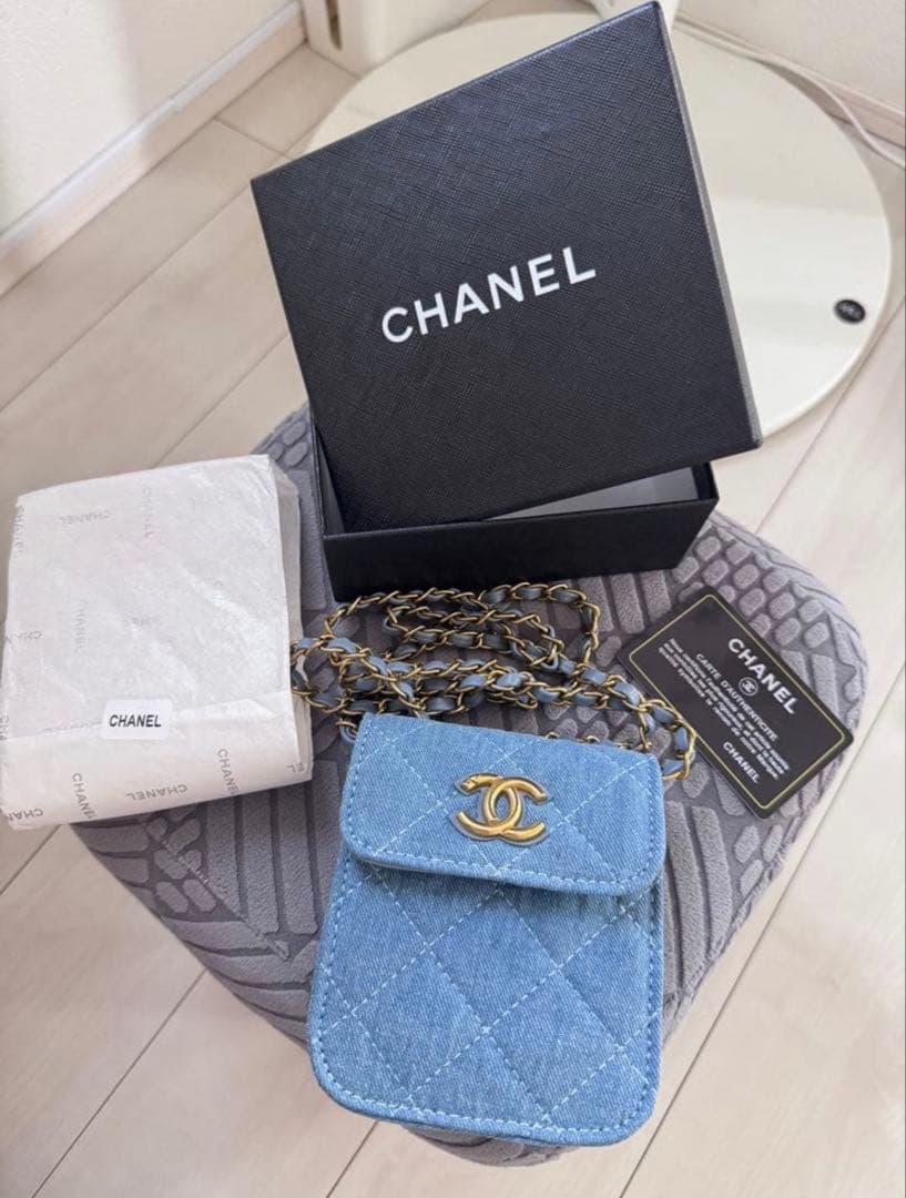 シャネル CHANEL VIP限定 非売品 ノベルティ デニムショルダー