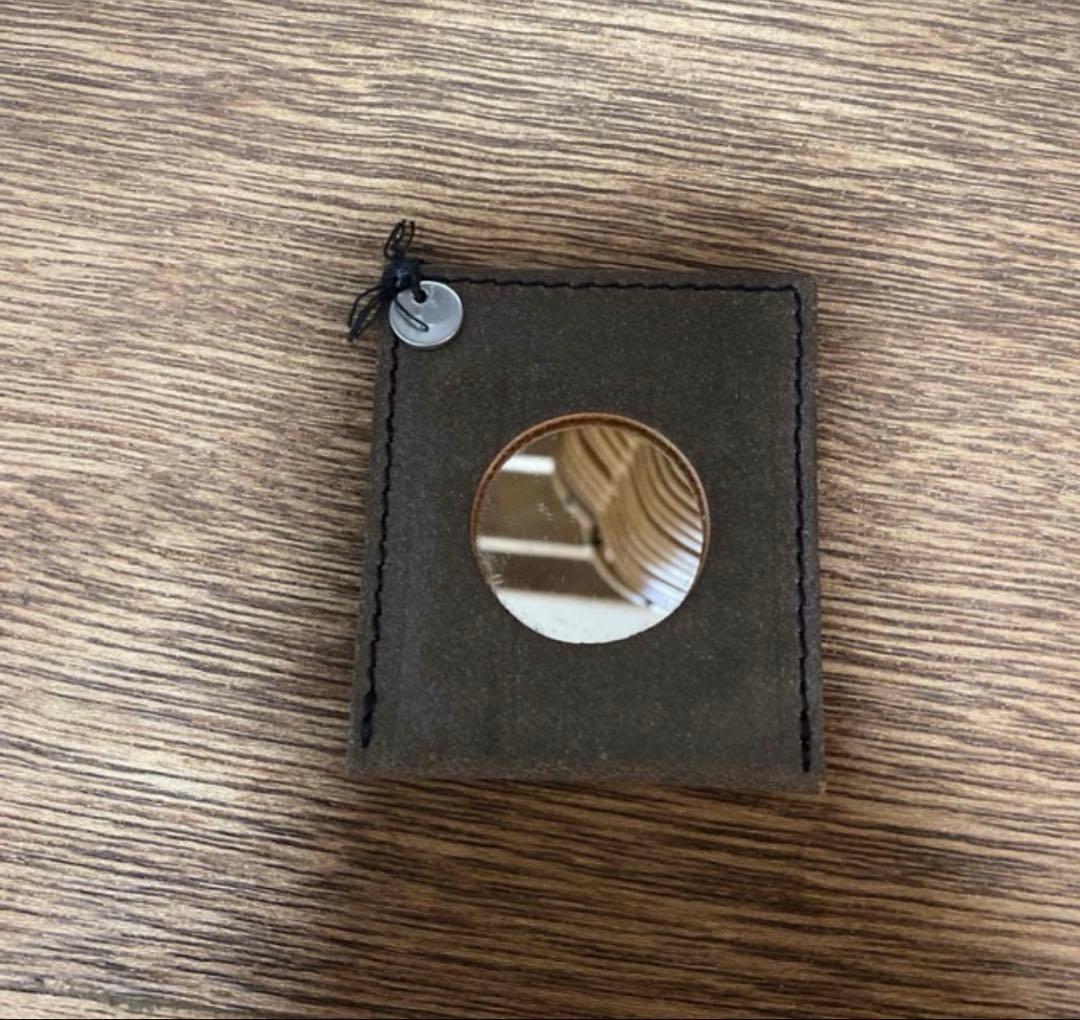 エバゴス　ebagos マルシェ　ブライトルレザー　紅籐　ファー　ブラック