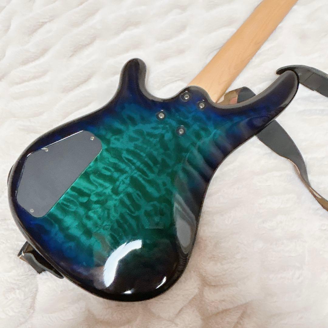 Fernandes FRB-40 PJ シースルーグリーン エレキベース