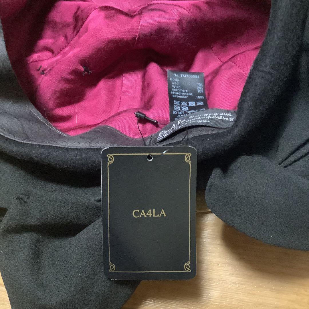 専用です。CA4LA ブラックウールハット リボン付き未使用品