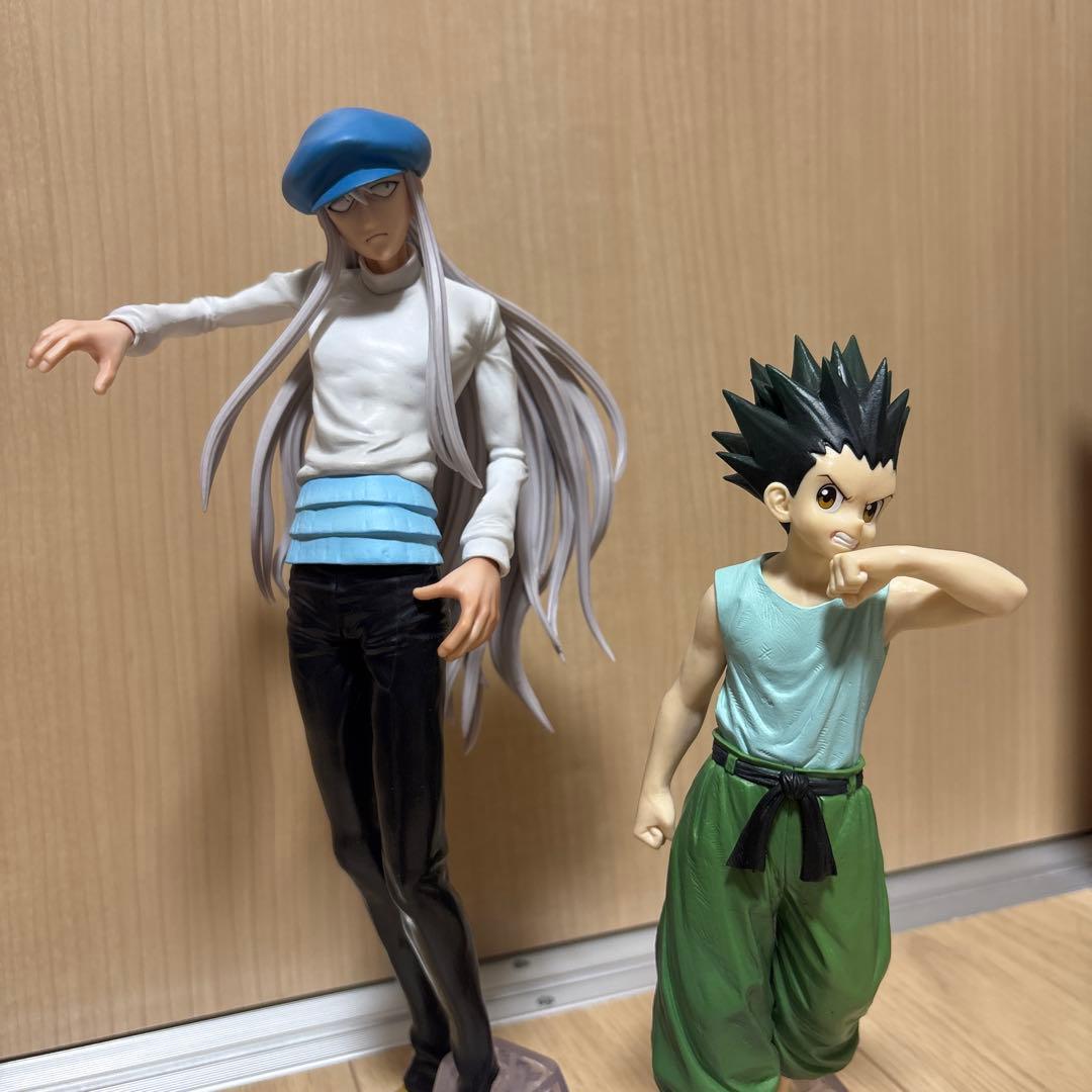 【美品 2点】HUNTER×HUNTER 一番くじ　ゴン　カイト　フィギュア