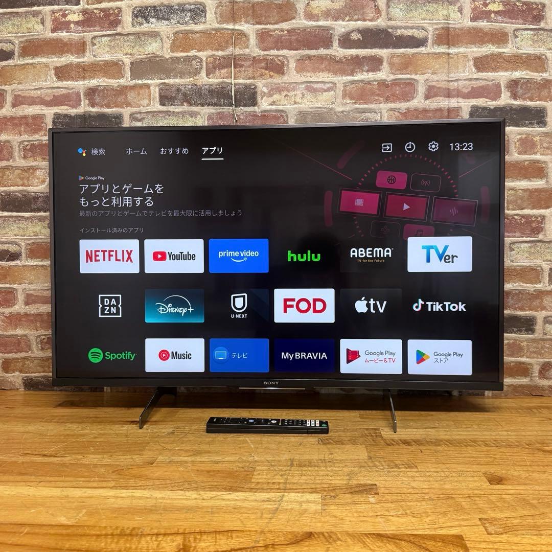 SONY 43V型 4K 液晶テレビ BRAVIA KJ-43X8500H
