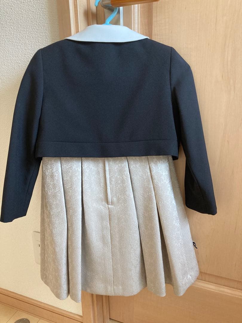 新品未使用 プティマイン フォーマル3点セット 120cm