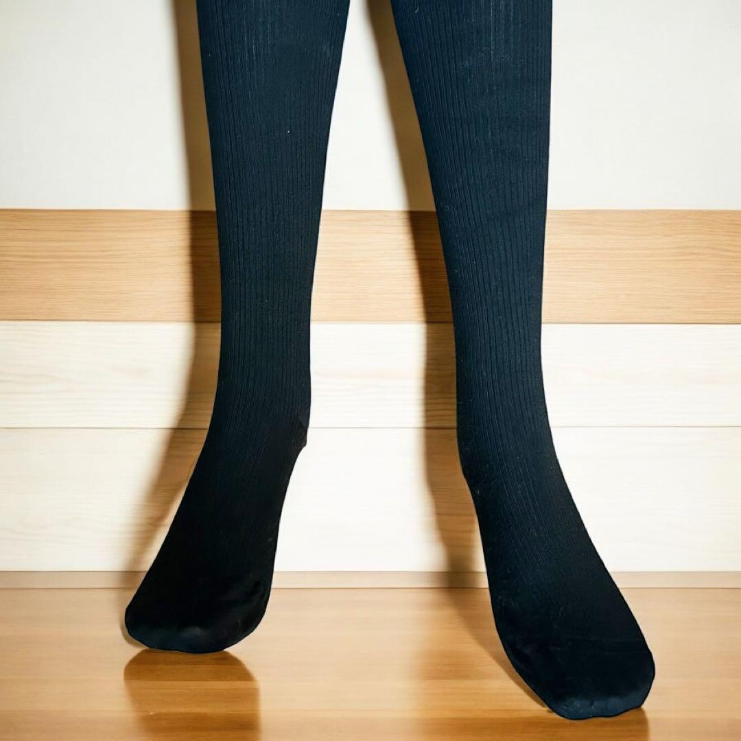 【CHANEL】シャネル CC ニーソックス　足のサイズ22〜23センチ