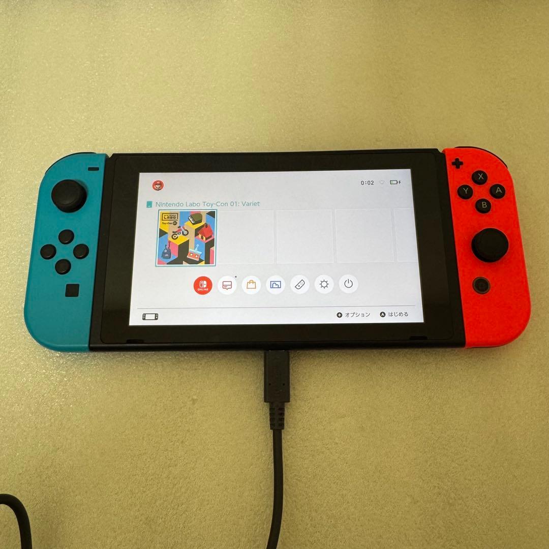 任天堂 Nintendo Switch ネオン 2023年製 本体+ジョイコン