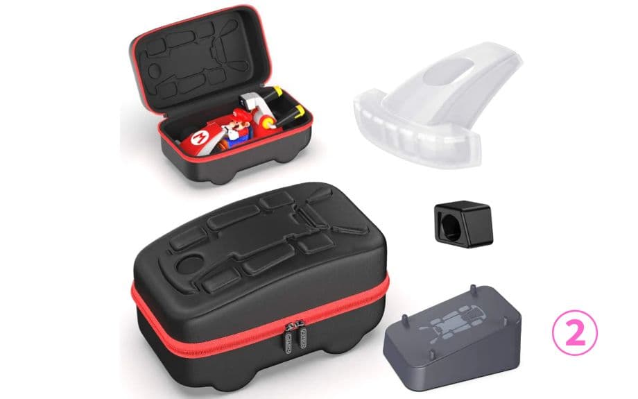 ＃①マリオカート ライブ ホームサーキット＋②アクセサリー収納セットの2点セット