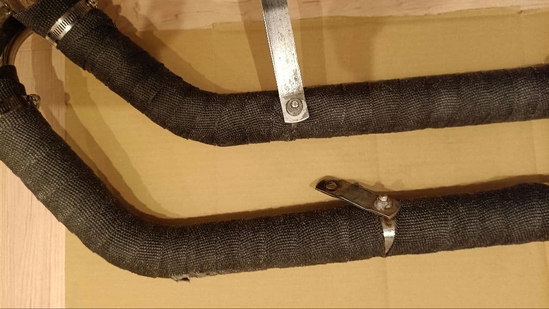 エリミネーター250v　ドラッグマフラー