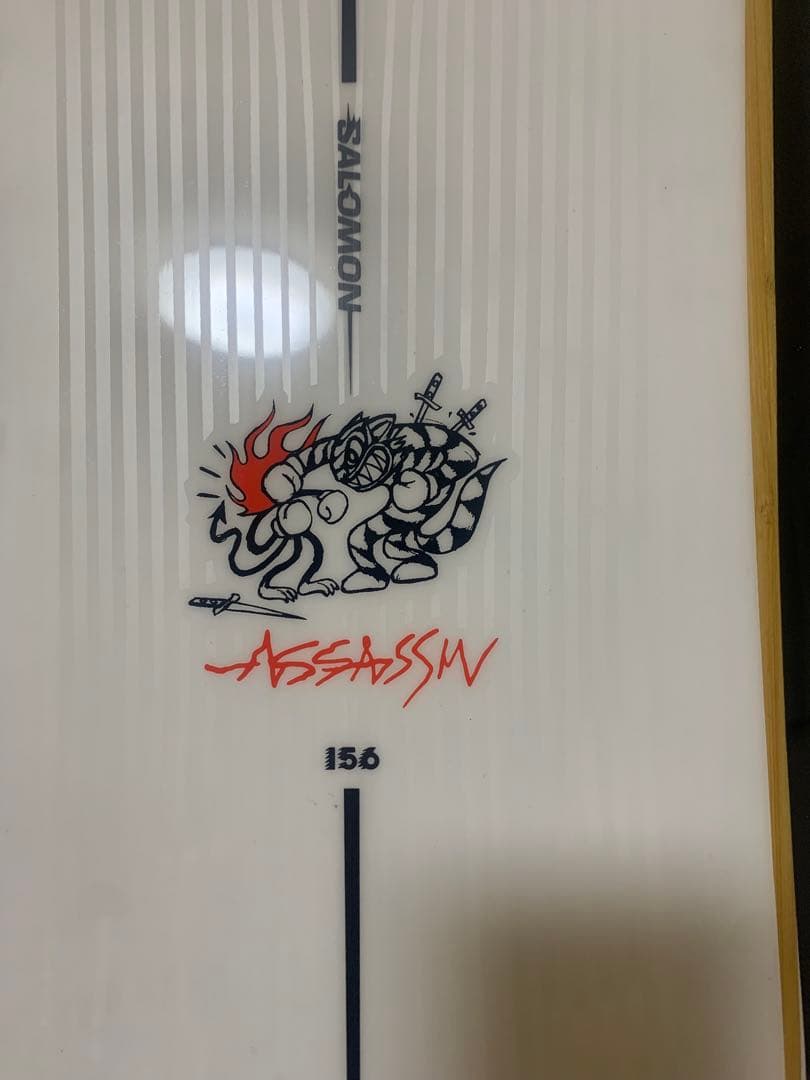 サロモン　アサシン新作　156 ディストリクト黒Mサイズ　板ビンディングセット