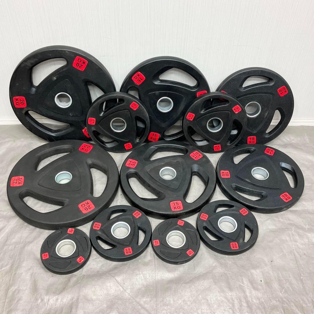 ■送料無料■ 6枚セット 120kg バーベルプレート ウエイトプレート 新品