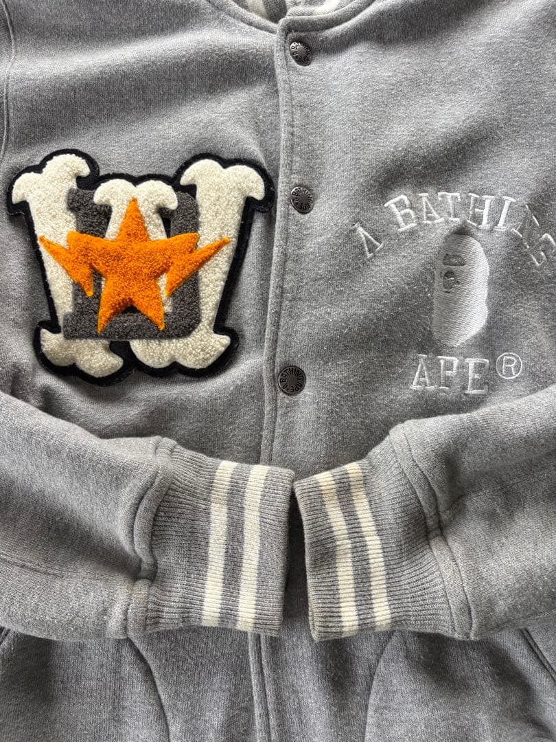 A BATHING APE スウェットスタジャン