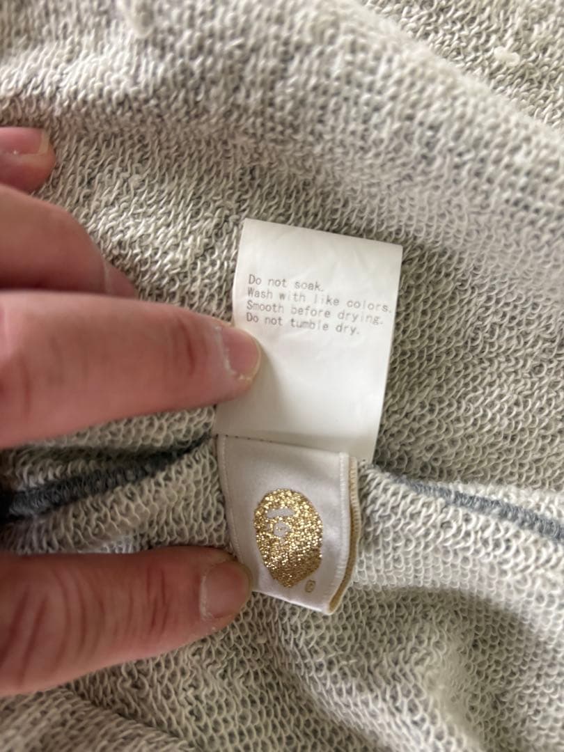 A BATHING APE スウェットスタジャン