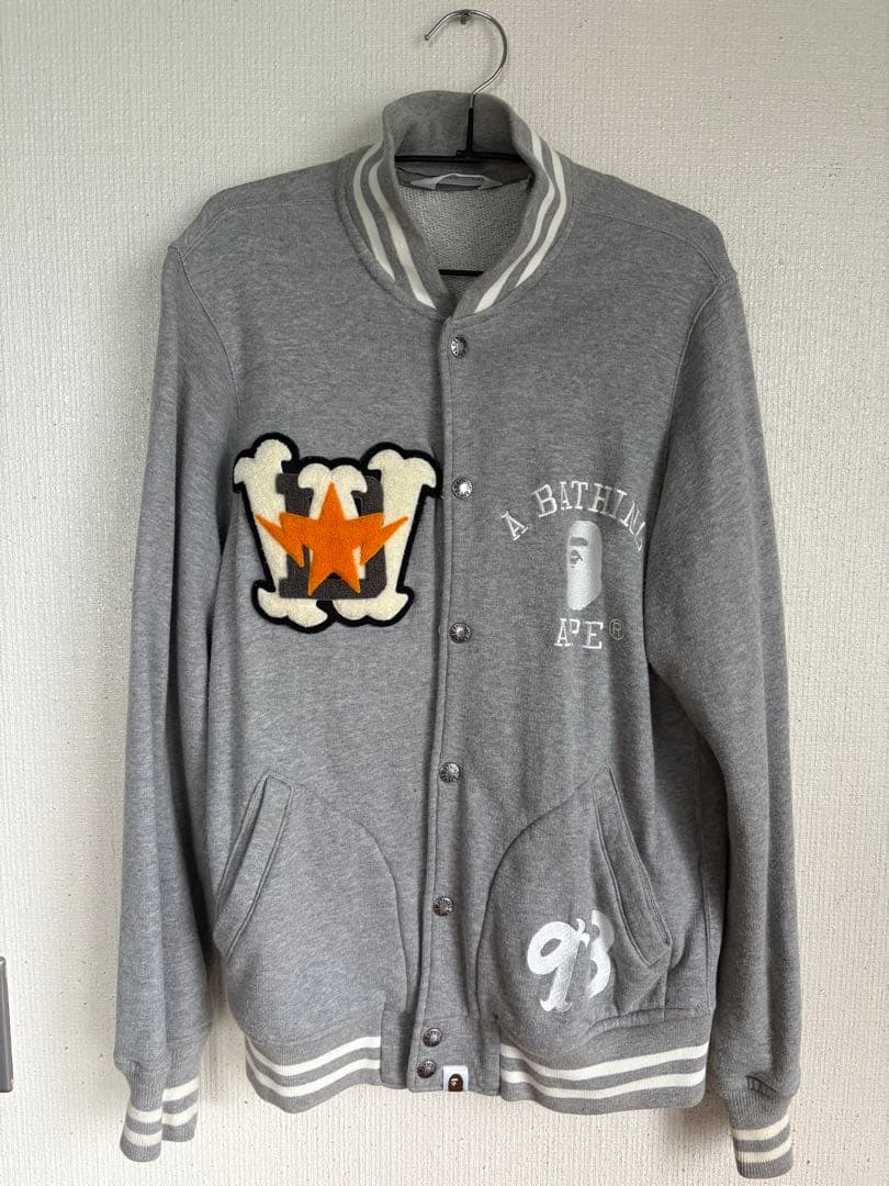 A BATHING APE スウェットスタジャン