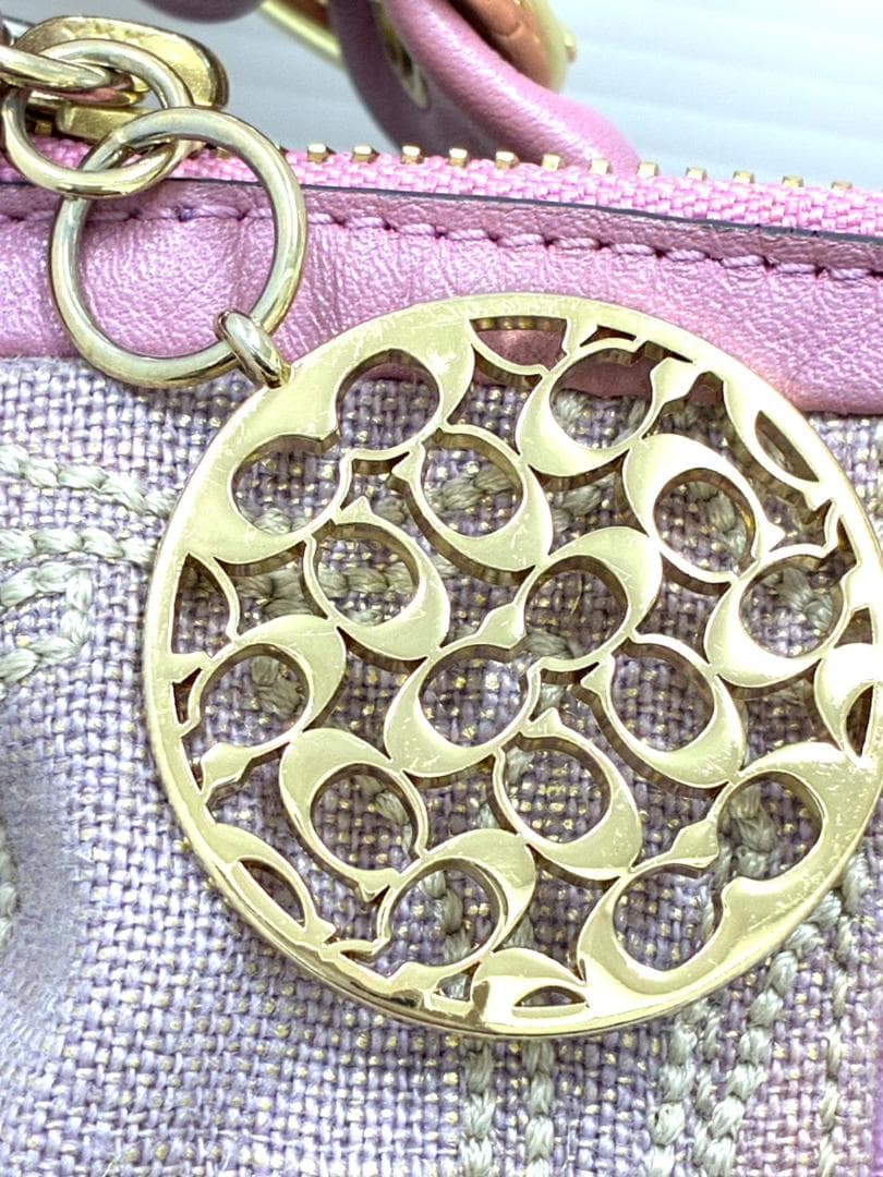 26S1-148 コーチ シグネチャーオプアート バッチワーク ワンショルダー