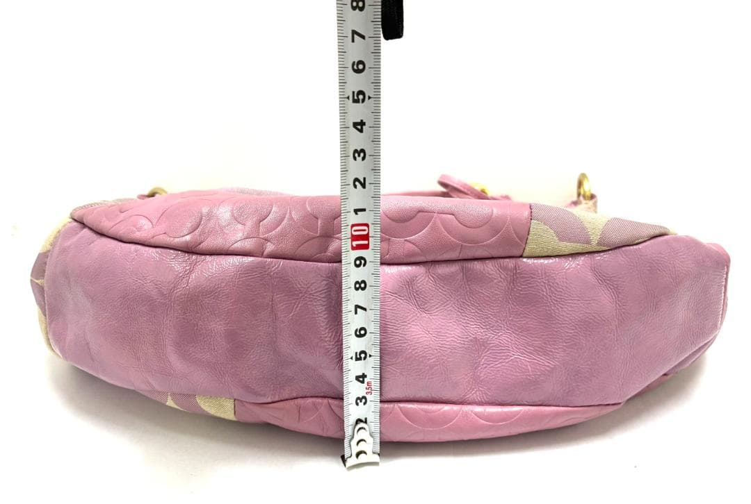 26S1-148 コーチ シグネチャーオプアート バッチワーク ワンショルダー