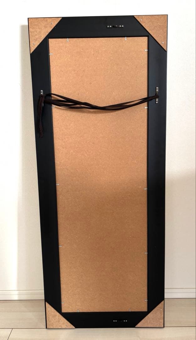 【美品】アンティークミラー　日本製 姿見鏡 シャンパンゴールド　縦横置き2WAY