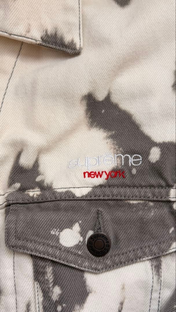 Y*i様 Supreme Denim Trucker Jacket \"Bleac
