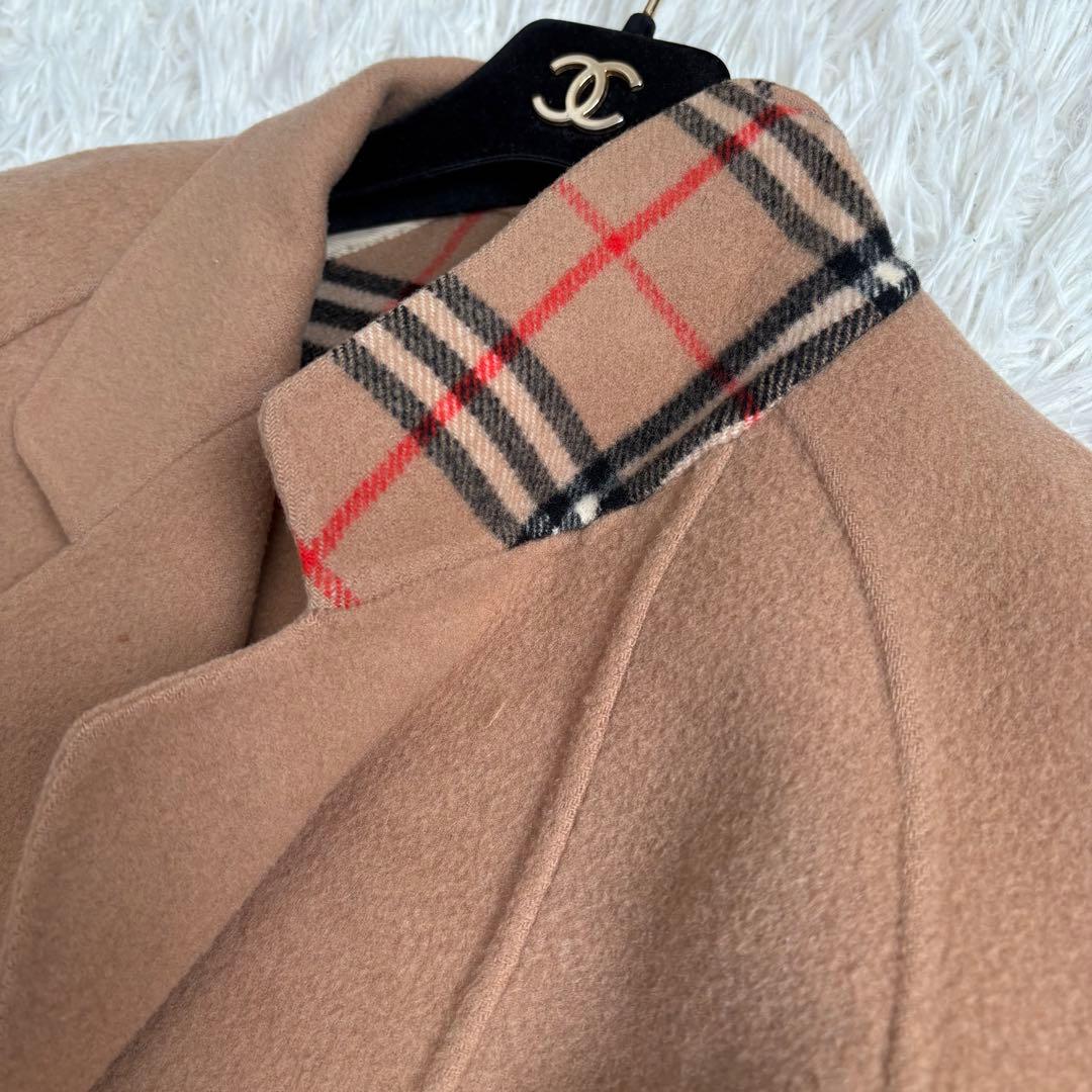 希少♡バーバリー ダブルフェイス コート ゆったり チェスター M〜L