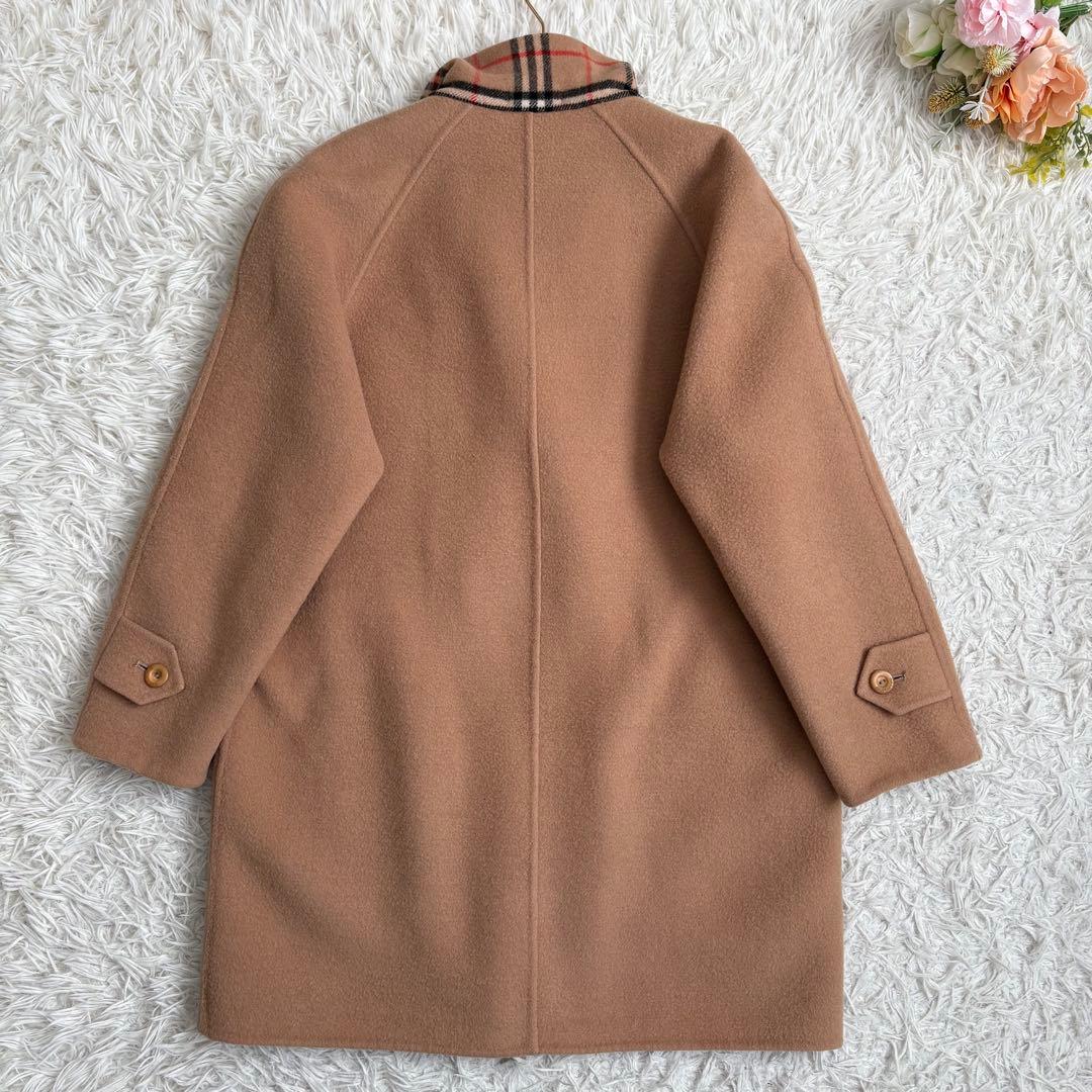 希少♡バーバリー ダブルフェイス コート ゆったり チェスター M〜L