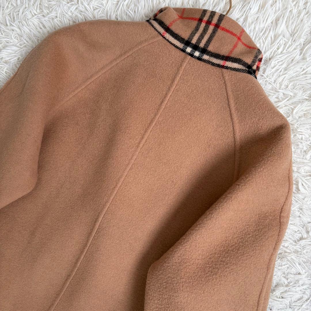 希少♡バーバリー ダブルフェイス コート ゆったり チェスター M〜L