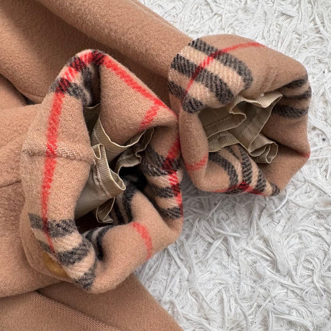 希少♡バーバリー ダブルフェイス コート ゆったり チェスター M〜L