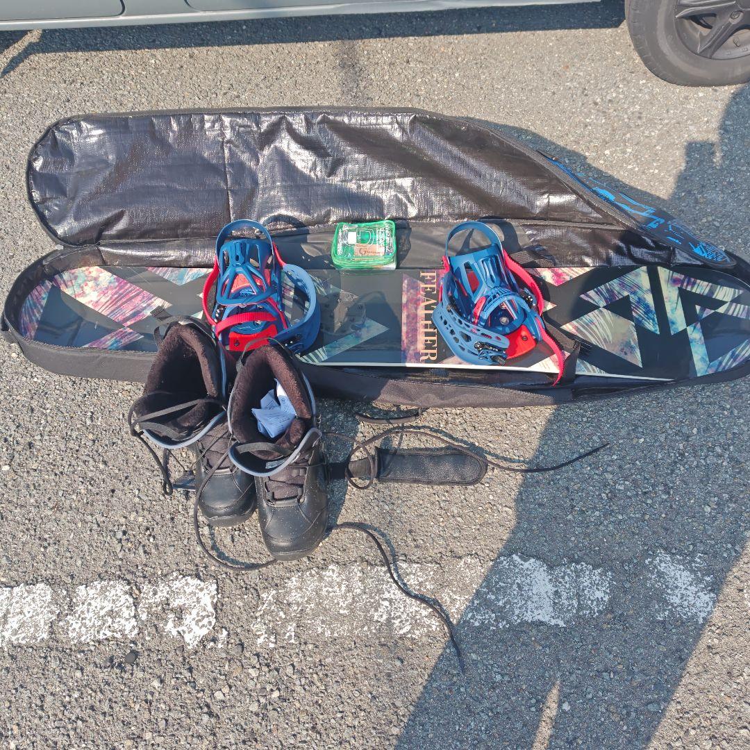 イエローバス スノーボード　セット