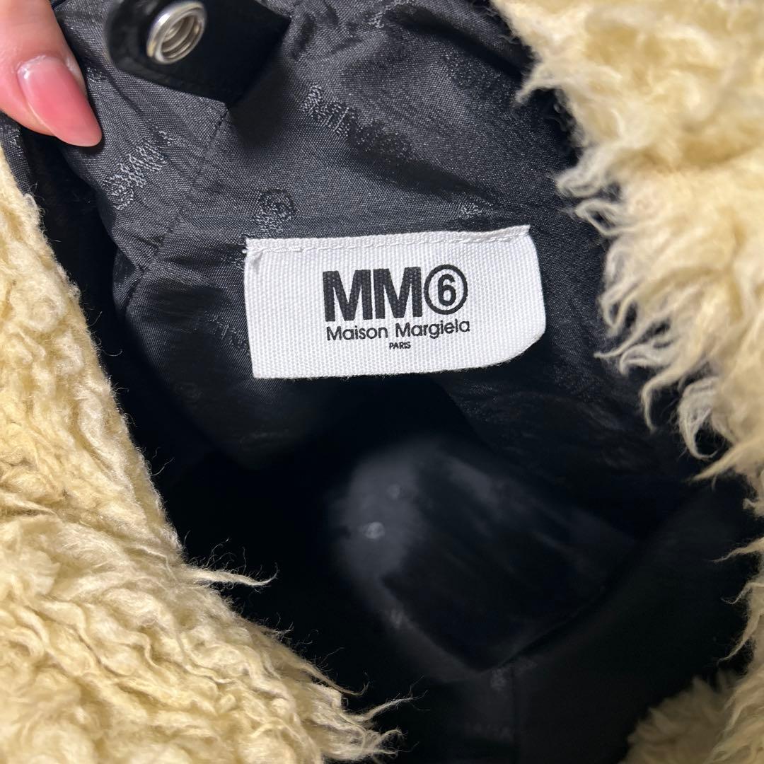 MM6 ファー　バッグ