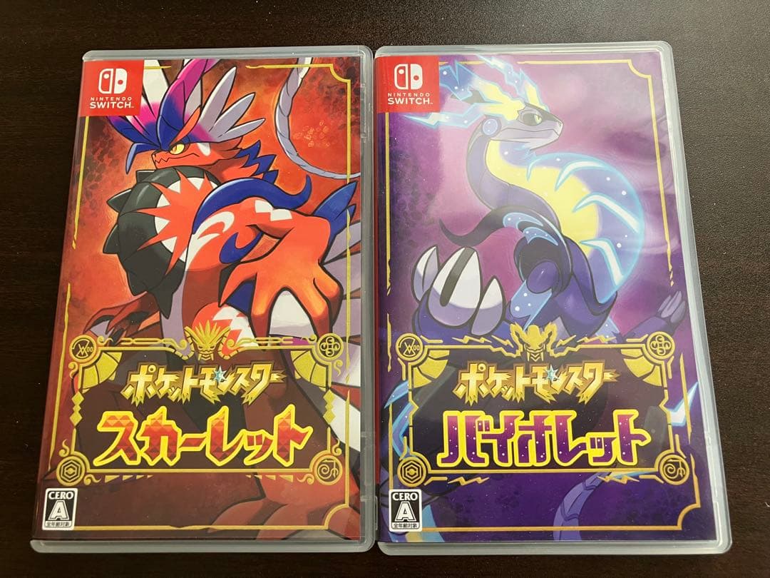 Nintendo Switch ポケモンスカーレット&バイオレットセット 特典有