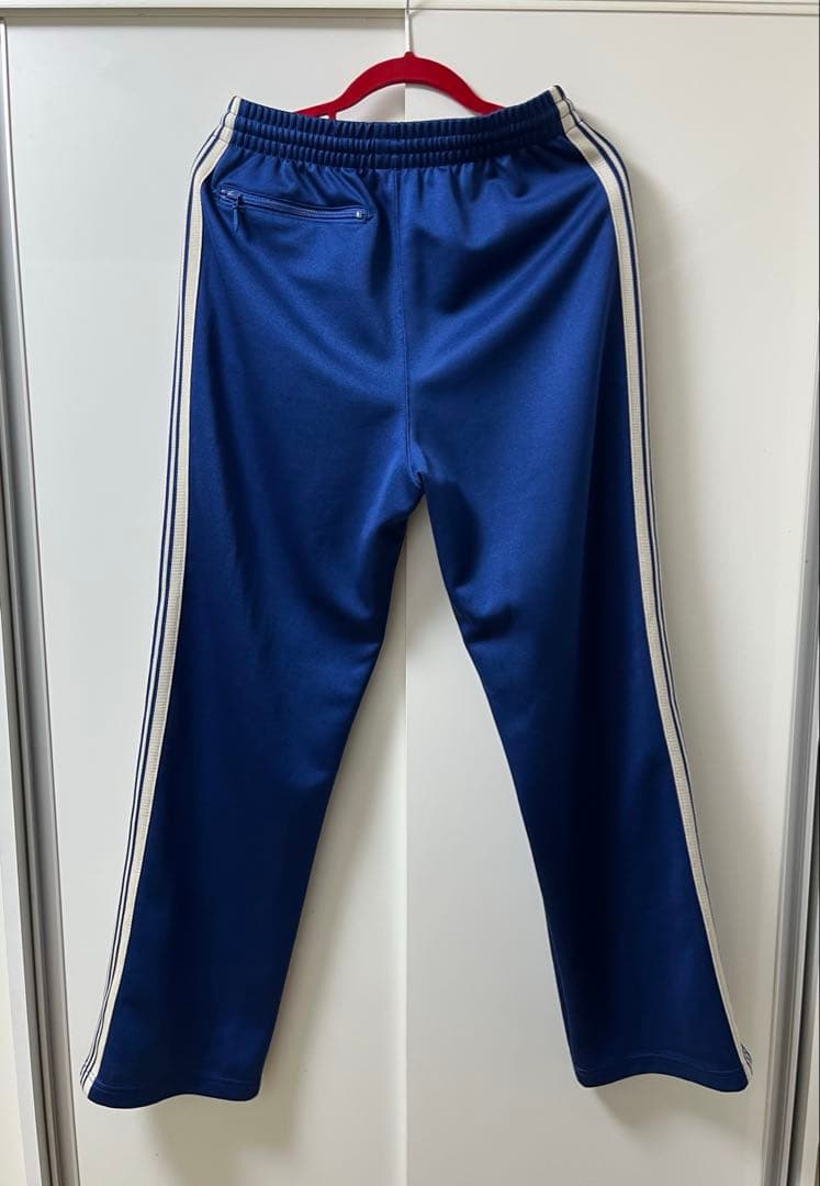 Needles ニードルズ　ブルー　ホワイト　トラックパンツ