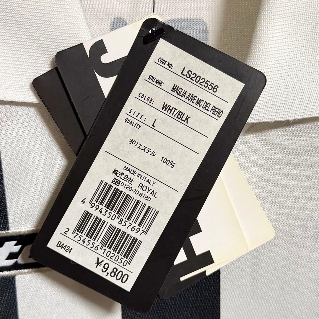 【新品/タグ付き】01/02 ユヴェントスFC ♯10 デルピエロ【Lサイズ】