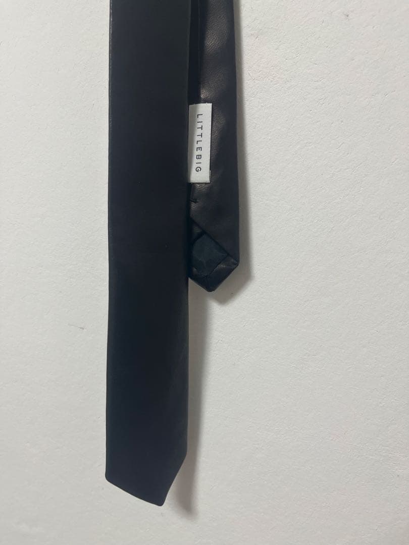 小物 littlebig Leather Narrow Tie