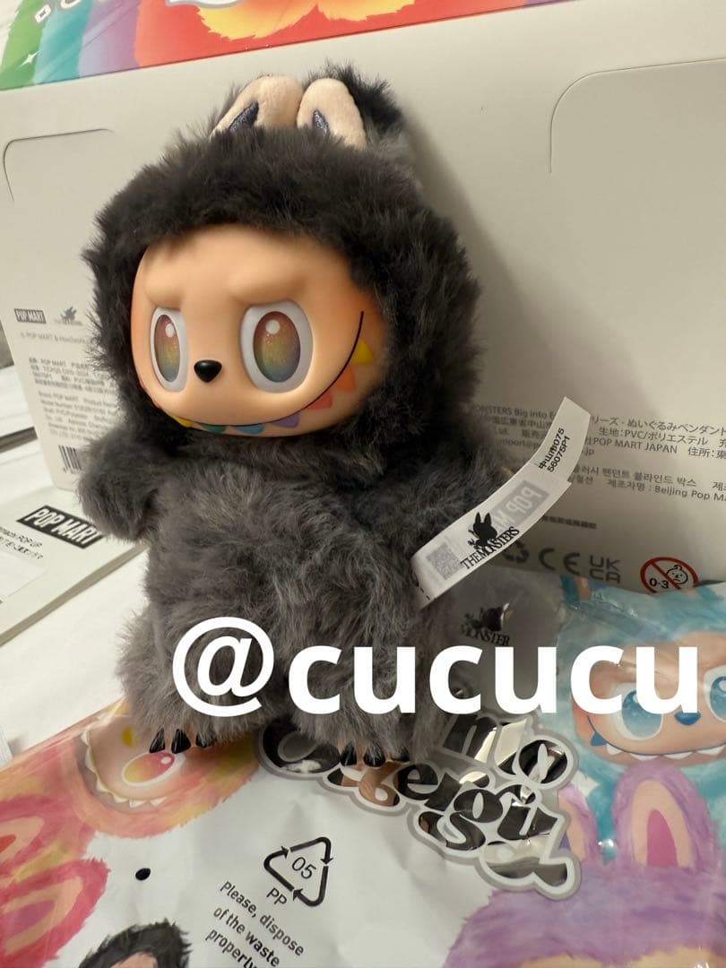 正規 LABUBU ラブブ シークレット ID 本我 マスコット ぬいぐるみ