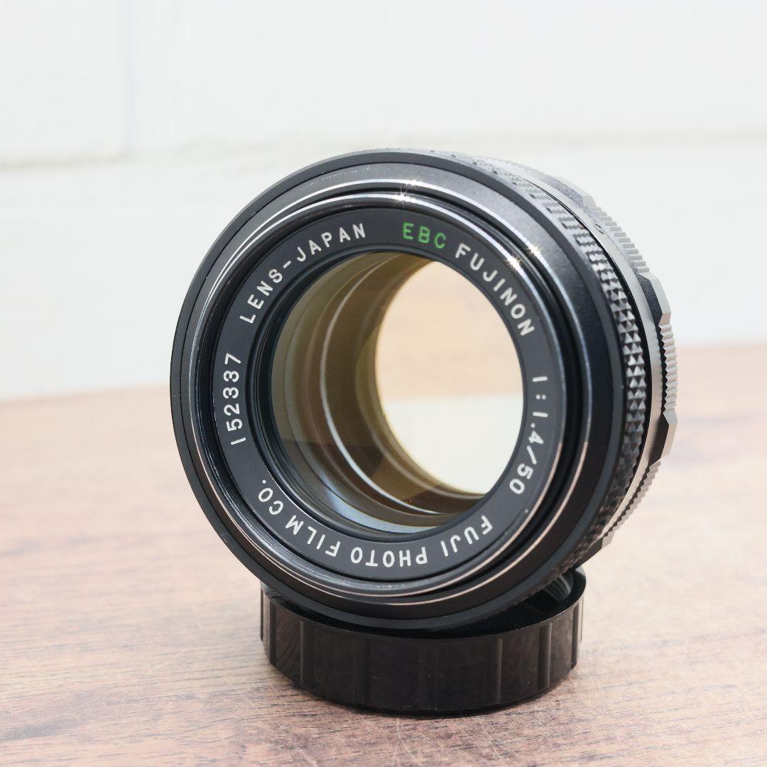 《希少》EBC FUJINON 50mm F1.4 前期型 光学美品【黄変除去】