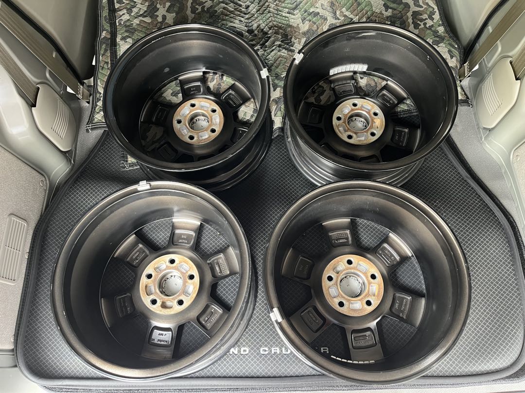 ヴェゼル 純正ホイール 16インチ 7j +50 PCD114.3 黒　4本