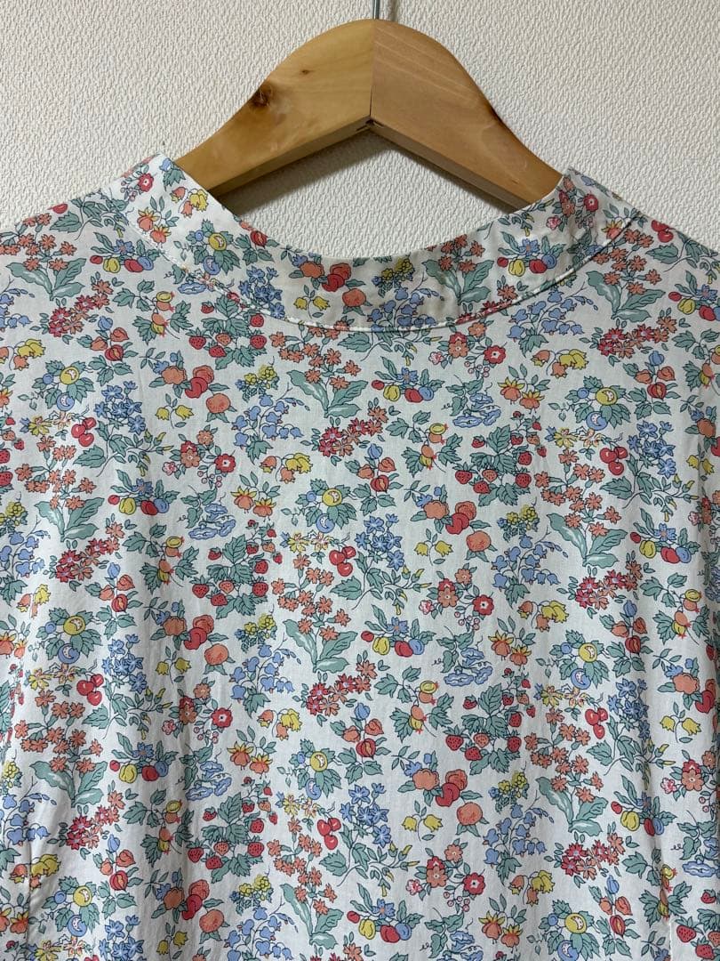 フラワー【Gauze#】リバティスイッチングワンピース 価格30,800円