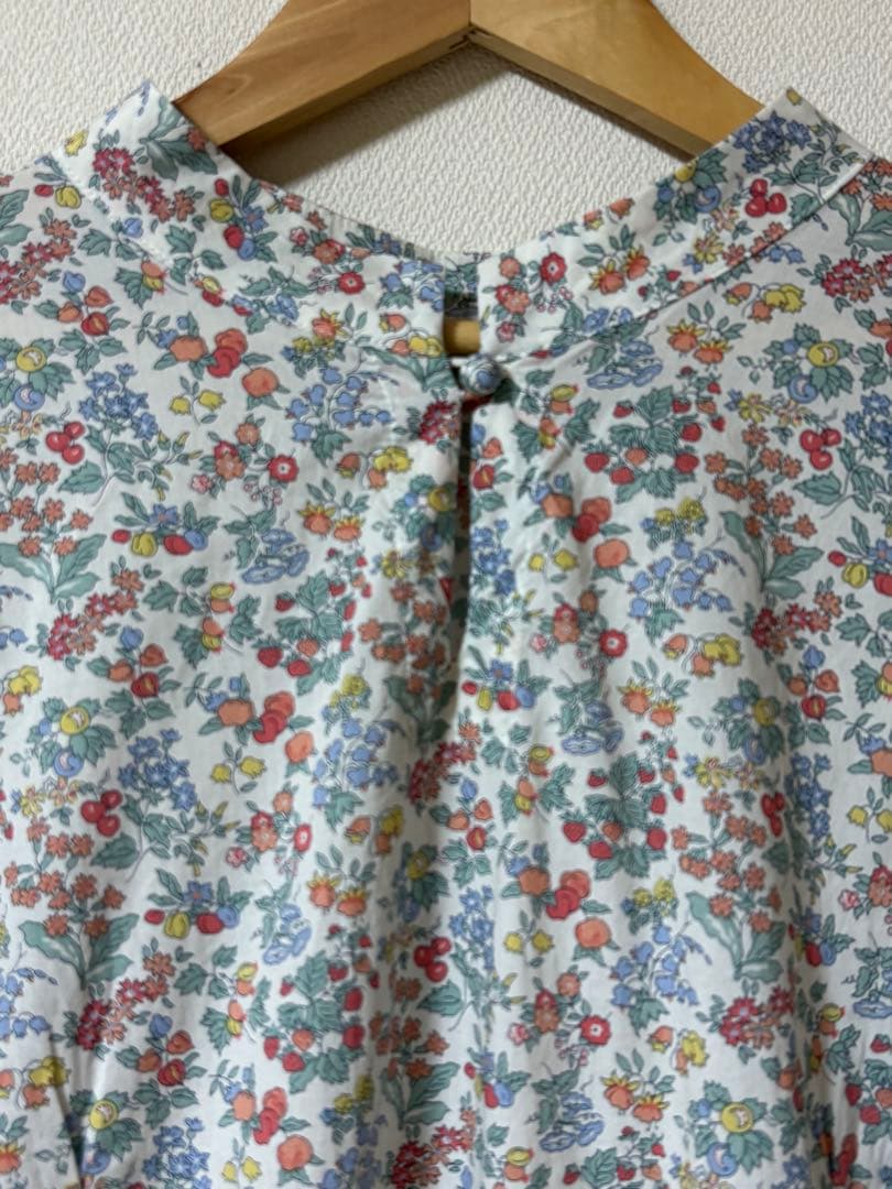 フラワー【Gauze#】リバティスイッチングワンピース 価格30,800円