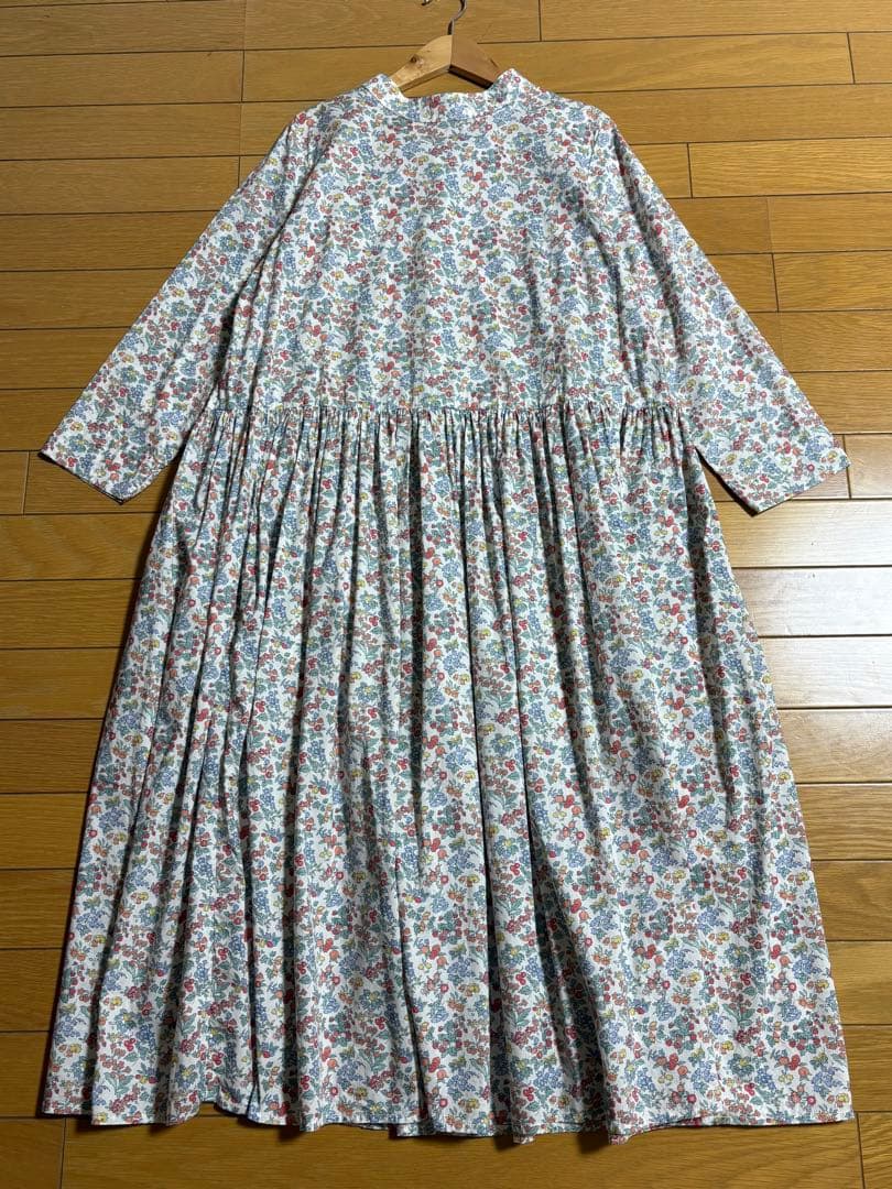 フラワー【Gauze#】リバティスイッチングワンピース 価格30,800円