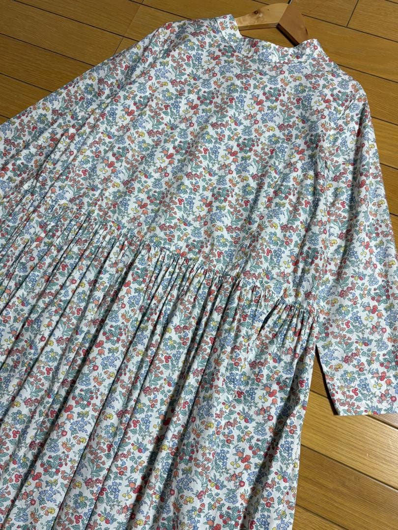 フラワー【Gauze#】リバティスイッチングワンピース 価格30,800円
