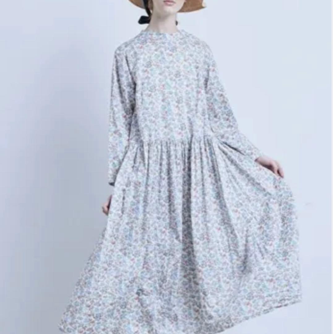 フラワー【Gauze#】リバティスイッチングワンピース 価格30,800円