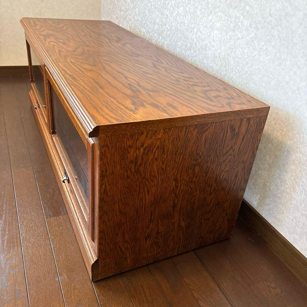 【良品】三越ブルージュ テレビボード フラップ扉 キャスター付き ヴィンテージ