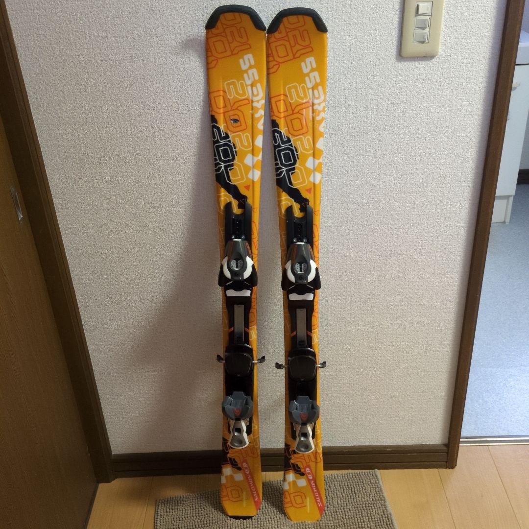 SALOMON AXESS ミッドスキー　中古　120cm ビンディング付き